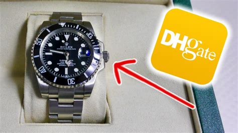 dhgate rolex submariner watch|Unboxing and review Rolex Submariner DHgate .